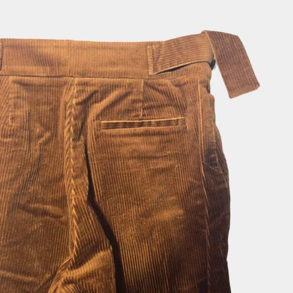LITA by Ciara Corduroy Flared Leg Pants 8 Brown Doe Retro 70s Y2K Fall NWOT - Picture 7 of 13
